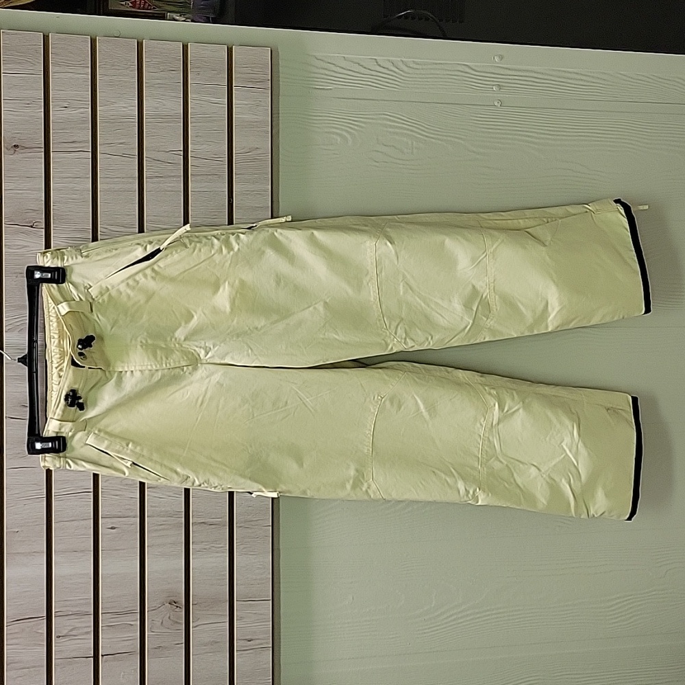 Sportcaster Off-White/Cream Snow Ski Pants, Women's Size Small